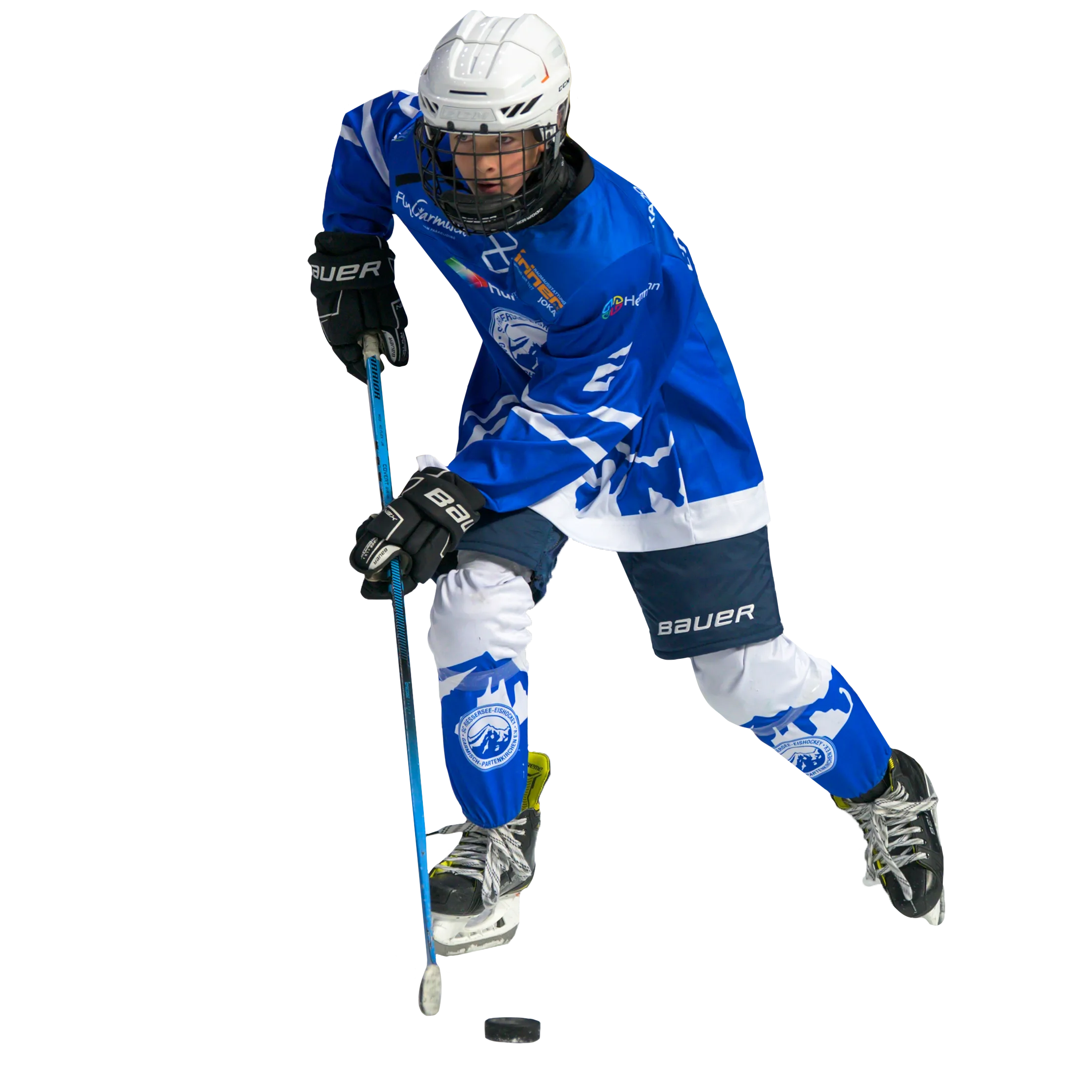 SC Riessersee Spieler ausgeschnitten